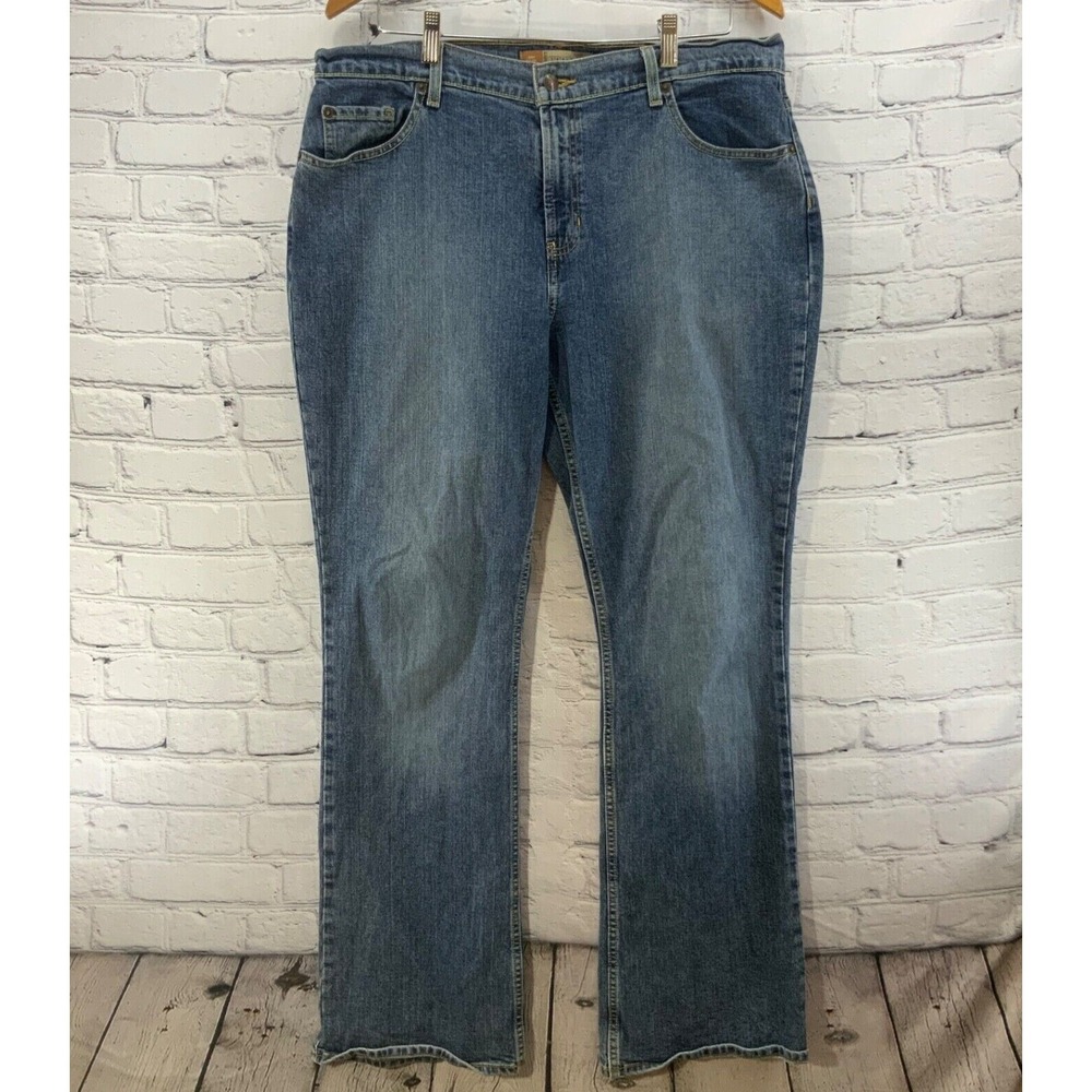 Old Navy Bootcut Jeans Just below Waist Womens Sz 16 Stretch